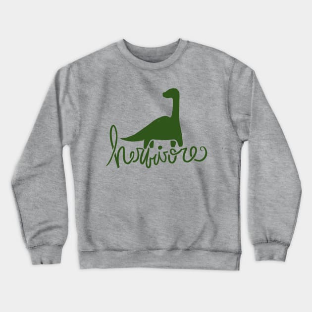 Herbivore Crewneck Sweatshirt by bubbsnugg